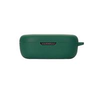 étui de protection en silicone pour écouteurs JBL QUANTUM TWS compatibles Bluetooth (vert noiratre)