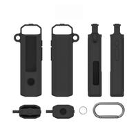 Étui de Protection en Silicone pour Fiio Snowsky Echo Nano, Coque Transparente Antichoc et Anti-Rayures pour Snowsky Echo Nano，Noir