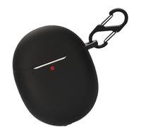 Étui de protection en silicone pour Google Pixel Buds A-Series/Pixel Buds 2 - Résistant aux chocs - Avec porte-clés - Noir