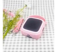 Étui de protection en silicone pour haut-parleur Anker pour Soundcore Boom Go 3I - Anti-poussière - Rose
