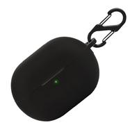 Étui de protection en silicone pour Huawei FreeBuds Pro 3, étui de protection résistant aux chocs et coque de protection de la peau pour Huawei FreeBuds Pro3 avec porte-clés (noir)
