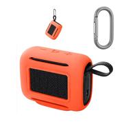 Étui de Protection en Silicone pour JBL Go5 Enceinte, Coque de Protection Souple Couvrant Ensemble de Appareil, Résistant aux Chutes et Aux Chocs, Lavable pour JBL GO5 Accessoires Audio (Orange)