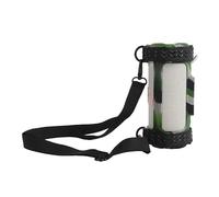 Étui de Protection en Silicone pour JBL Grip Enceintes Anti-Chute Couleur Unie Simple Manchon de Protection Anti-Rayures Peau Douce Housse de Transport de Voyage avec bandoulière (Camouflage)