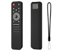 Étui de Protection en Silicone pour LG MR25GA Magic, Coque de Protection pour télécommande, étui de Protection pour Smart TV avec Cordon (étui Seul) (Noir)
