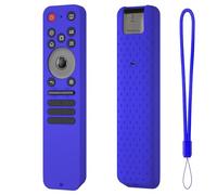 Étui de Protection en Silicone pour LG MR25GA Magic, Coque de Protection pour télécommande, étui de Protection pour Smart TV avec Cordon (étui Seul) (Bleu)