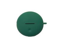 Étui de Protection en Silicone pour Oppo Enco Clip2, Étui résistant aux Chocs et à la poussière Housse de Protection pour écouteurs sans Fil Accessoires pour écouteurs (Vert foncé)
