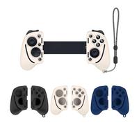 Etui de protection en silicone Pour Razer Kishi Ultra manette de jeu Housse de protection anti-chute et anti-poussière Housse souple (Blanc clair)