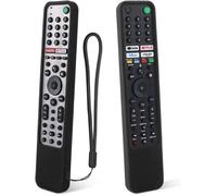 Étui de Protection en Silicone pour Sony TV Télécommande Vocale,RMF-TX500E RMF-TX600E RMF-TX611E RMF-TX520E,Housse Coque noir