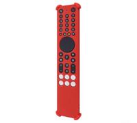 Étui de Protection en Silicone pour Télécommande pour tcl RC833A - Coque Antichoc Souple Signal Intégral 22.8x5cm(Red)
