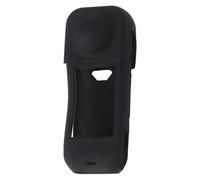 Étui de protection en silicone souple, poignée et cache d'objectif pour caméra d'action Insta360 X5, accessoire de voyage léger noir