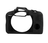 Étui de Protection en Silicone Souple pour Appareil Photo R100, Couverture intégrale Ultra Fine, Antichoc, poignée antidérapante, boîtier léger 12x9x5cm (Noire)