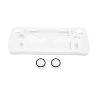 Étui de Protection en Silicone Souple pour Console de Jeu Rog Ally avec Capuchon à Bascule, Durable, Lavable, poignée antidérapante, Dissipation Thermique améliorée (Blanche)