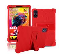 Étui de protection en silicone souple pour tablette Alldocube iPlay 70 mini Ultra 8,9", support réglable, rouge