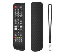 Etui de Protection en Silicone Télécommande Smart TV Antichoc pour Samsung BN59-01315A BN59-01315B BN59-01315E BN59-01315L (Noir)