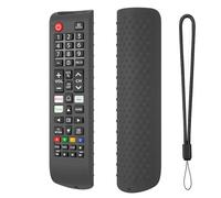 Etui de Protection en Silicone Télécommande Smart TV Antichoc pour Samsung BN59-01315A BN59-01315B BN59-01315E BN59-01315L (Gris foncé)