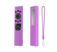 Étui de protection en silicone (violet clair) pour télécommande solaire Samsung Tm2180eco Bn59 Smart