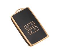 Étui De Protection en TPU pour e Voiture pour Dacia pour Sandero(Black Gold)
