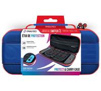 Oniverse - Étui de transport pour Nintendo Switch 2/OLED/Switch - Rigide, imperméable (Bleu/Rouge)