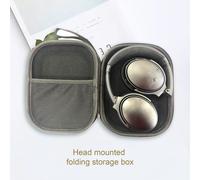 Étui de protection étanche à la poussière, résistant à la pression, étanche, pliable, pochette de rangement pour écouteurs Sony MDR-ZX110 MDR-ZX110AP MDR-ZX310-Gris
