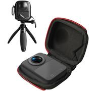 Étui de protection étanche pour appareil photo DJI Osmo 360, mini sac de rangement rigide résistant aux chocs avec mousqueton amovible, intérieur en peluche, accessoires de transport portables pour