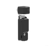 Étui de protection fiable et élégant en silicone pour appareil photo DJI Osmo Pocket 3, couverture intégrale et objectif (noir)