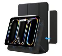 Étui de protection fin à trois volets avec support magnétique puissant compatible avec iPad Pro 13 pouces M5 M4 2026, Air 11 M2 10,9, Air 5e génération 10e génération 11e génération A16 2025 M3 Air 13