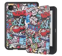 Étui de protection fin pour Kobo Clara 2E 2022 BW 2024 Tolino Shine 5 Tolino Shine 4 6" avec fonction support et fonction veille/réveil automatique