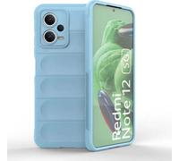 Etui de protection flexible de haute qualité pour Xiaomi Redmi Note 12 5G / Poco X5 5G en bleu clair - Couverture robuste pour une protection maximale