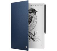 Étui de protection Folio pour tablette de prise de notes iFLYTEK AINOTE 2 10,65", cuir PU premium, fin et léger, couverture durable pour cahier numérique, résistant à l'eau et à la poussière, bleu mar