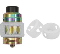 Etui De Protection Housse Pour Zeus Sub Ohm/Z Mesh Rta/ Tfv12 Prince,Tfv16,18, Etc(Ce Produit Ne Contient Pas De Liquides Ou De Recharges,Sans Nicotine Ni Tabac) (Lot De 3-Transparent)[Z702]