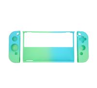 Étui de protection intégral en silicone avec poignée pour Nintendo Switch OLED, compatible avec la station d'accueil, matériau doux pour la peau,