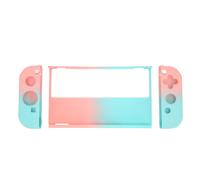 Étui de protection intégral en silicone pour Nintendo Switch OLED, compatible avec la station d'accueil, matériau doux pour la peau, protection