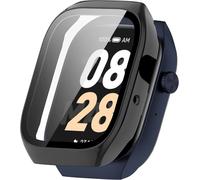 Étui De Protection Intégral Pour Mibro Watch T2 ¿ Coque Pc + Film Trempé Anti¿Rayures, Mince Et Élégante, Noir