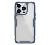 Étui de protection intégrale pour iPhone 15 et 15 Pro Max : coque fine antichoc avec coussins d’air aux 4 coins (bleu, compatible avec