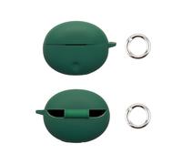 Étui de Protection Le boîtier des écouteurs sans Fil pour Oppo Enco Air5 Pro, Coque Antichoc offrant Une Protection intégrale, étui Souple en Silicone Compatible avec Oppo Enco Air5 Pro (Vert foncé)