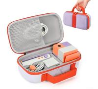 Étui de protection léger pour système de jeu Nex Playground avec poche en maille pour ranger le cordon d'alimentation et le câble HD (violet)