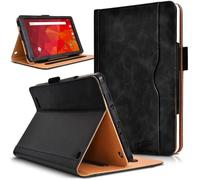 Etui de Protection - Logicom - La Tab 105 - Noir - Éco-cuir - Support Pliable
