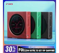 Étui de protection magnétique FiiO SK-DISC en cuir PU noir/rouge/vert pour lecteur de musique MP3 Fiio Snowsky DISC