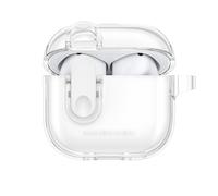 Étui de protection minimaliste transparent pour AirPods 4