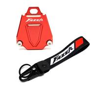 étui de Protection Moto Coque clé Pour FZ1 FZ6 FZ8 FZ 1 6 8 ZF6N FZ6R Accessoires De Moto CNC Etui Clés Coque Et Badge Brodé Porte-clés(17)