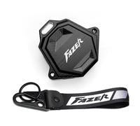 étui de Protection Moto Coque clé Pour FZ1 FZ6 FZ8 FZ 1 6 8 ZF6N FZ6R Toute L'année Accessoires De Moto CNC Etui Clés Coque Porte-clés(Combo Black)
