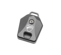 étui de Protection Moto Coque clé Pour Monstre 600 620 696 748 800 848 999 1098 900 1198 Étui Clé De Moto, Coque, Couverture, Chaussette(Key Cover Titanium)