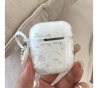 Étui de protection Niche Creative en dentelle à motif floral, compatible avec les AirPods 3 et les écouteurs sans fil Bluetooth Apple Pro 3e génération et 4/2e génération. Avec pendentif. Apple AirPod