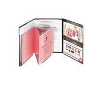 Étui de protection papiers de voiture Oxford - 3 volet