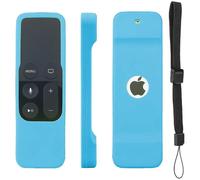 Étui de protection phosphorescent pour télécommande Apple TV 4e et 5e génération, coque en silicone antichoc, accès facile aux ports et boutons