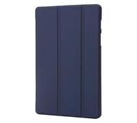 Étui de Protection Pliable en Trois Parties for Lenovo Xiaoxin Pad Pro GT 11,1 Pouces TB-710FU 2025, Coque arrière en Silicone TPU(Dark Blue)