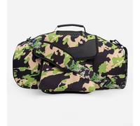 Étui de protection portable en EVA pour JBL BOOMBOX4, design spacieux avec transparence sonore, surface perméable au son, espace de rangement supplémentaire pour les aventures en plein air (vert)