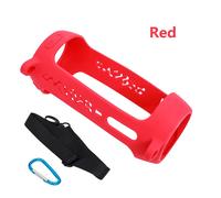 Étui de protection Portable en Silicone pour haut-parleur,avec ceinture,pour JBL Pulse 4,sans fil,Bluetooth,té 2020 - Type Red