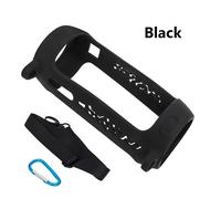 Étui de protection Portable en Silicone pour haut-parleur,avec ceinture,pour JBL Pulse 4,sans fil,Bluetooth,té 2020 - Type Black