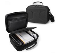 Étui de protection portable pour imprimante compacte Kodak Dock Plus, spacieux, résistant à la poussière et aux chocs, coque rigide en EVA, boîte de rangement de transport sécurisée, gris kaki (noir)